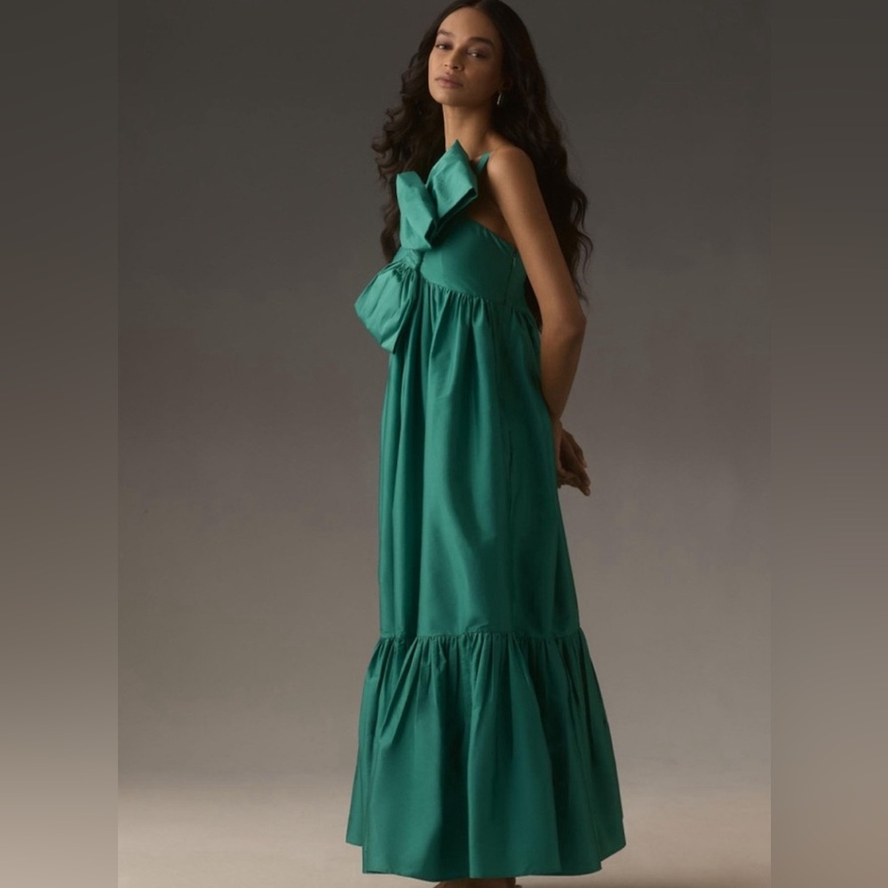 Atsu Sally Bow Midi Dress